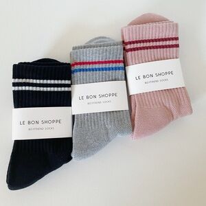 Bundle Le Bon Shoppe - 3 pairs of Socks | NWT